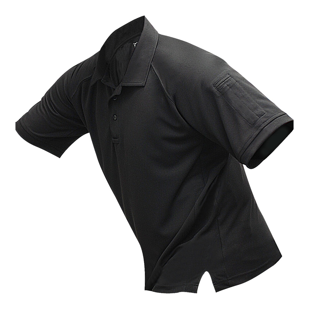 VERTX COLDBLACK S/S POLO BLK XS