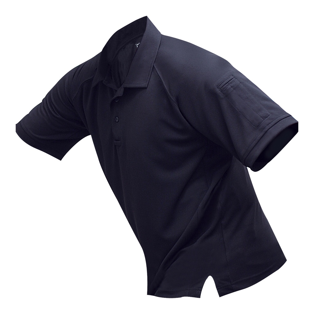 VERTX COLDBLACK S/S POLO NVY SM