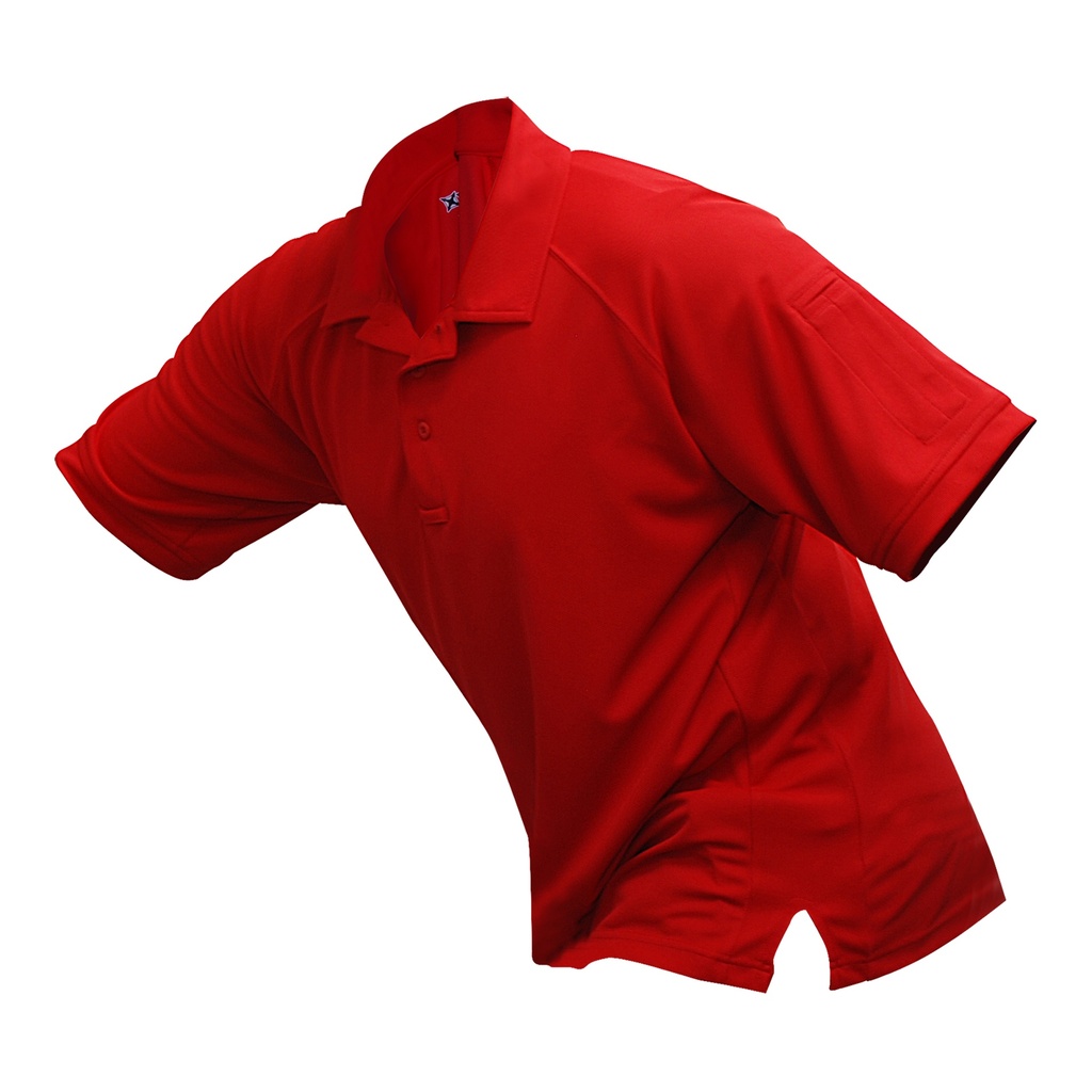 VERTX COLDBLACK S/S POLO RED 3XL