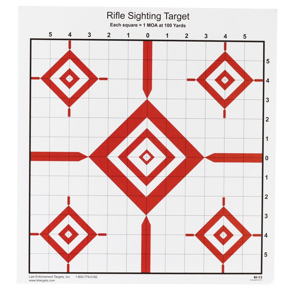 ACTION TGT RIFLE SIGHTING 100PK