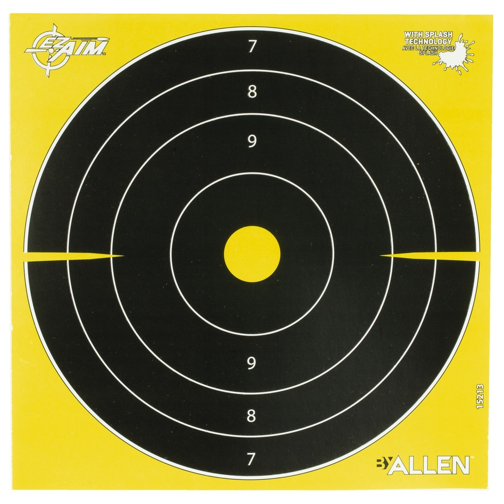 ALLEN EZ AIM 8"X8" BULLSEYE 25PK