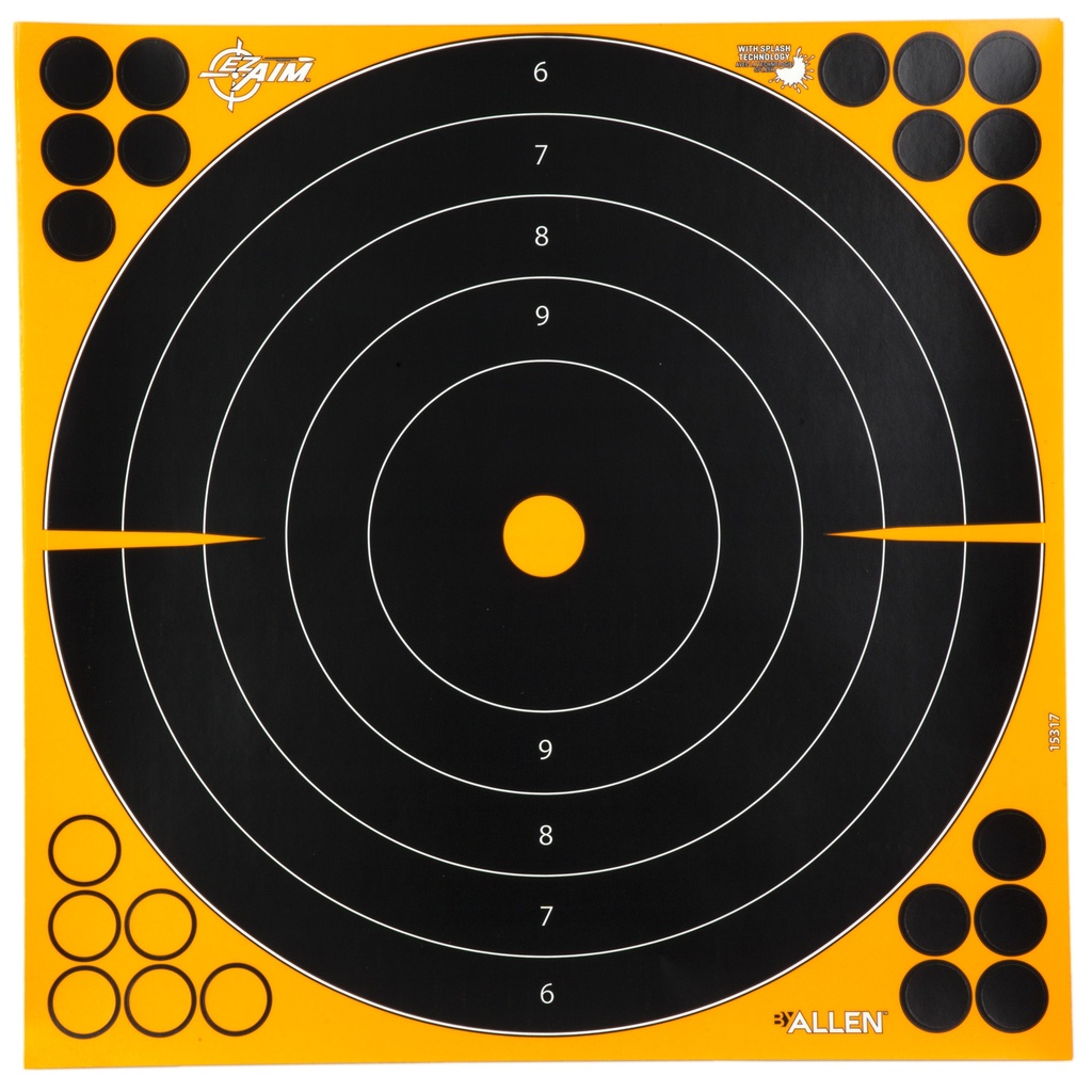 ALLEN EZ AIM SPLASH 12"BULLSEYE 10PK