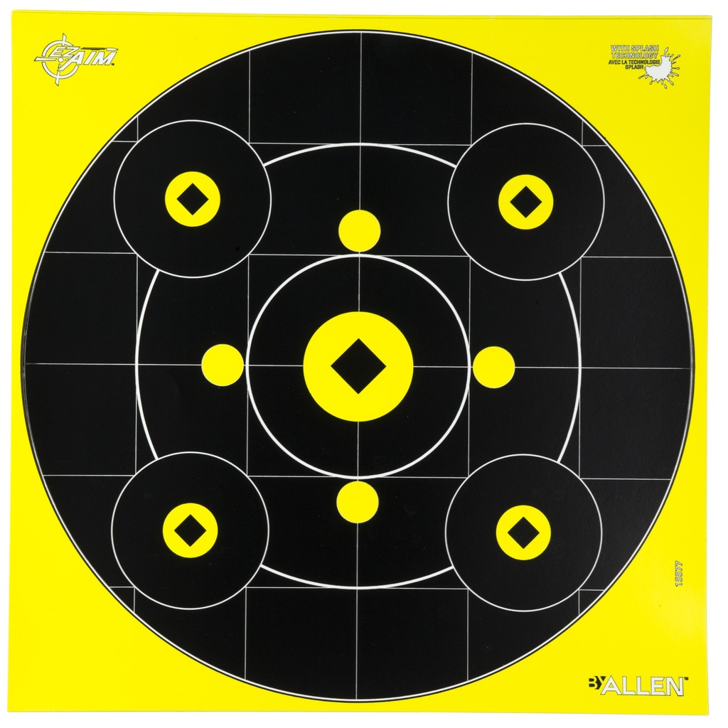 ALLEN EZ AIM SPLASH 12"BULLSEYE 12PK