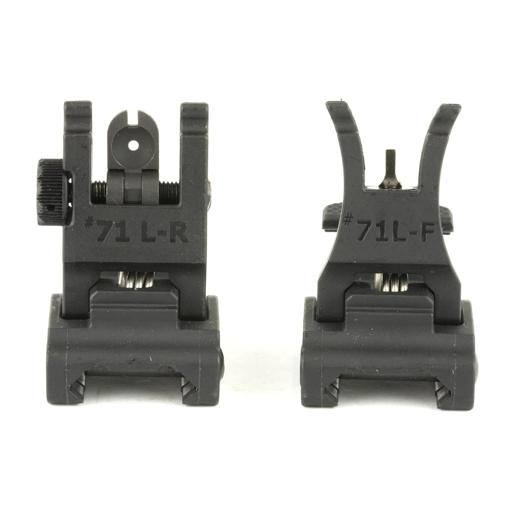 ARMS POLY FLDNG FRNT/REAR SIGHT SET