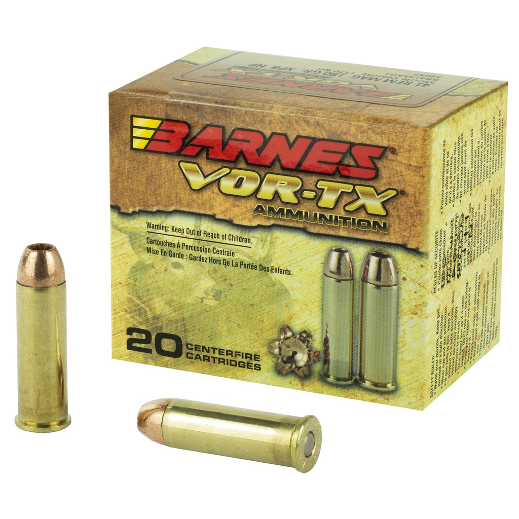 BARNES VOR-TX 41MAG 180GR XPB 20/200