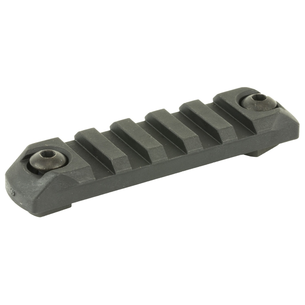 BCM GUNFTR NYLON RAIL 3" BLK MLOK