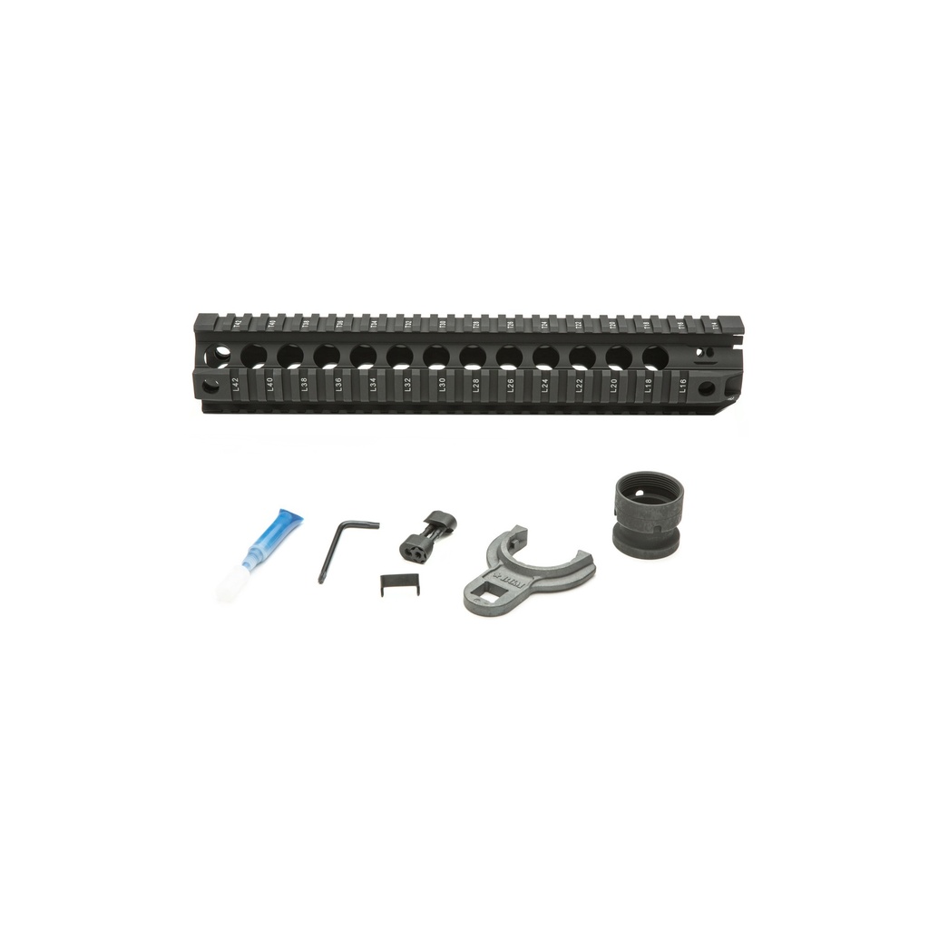 BCM GUNFTR QUAD RAIL 556 12" BLK