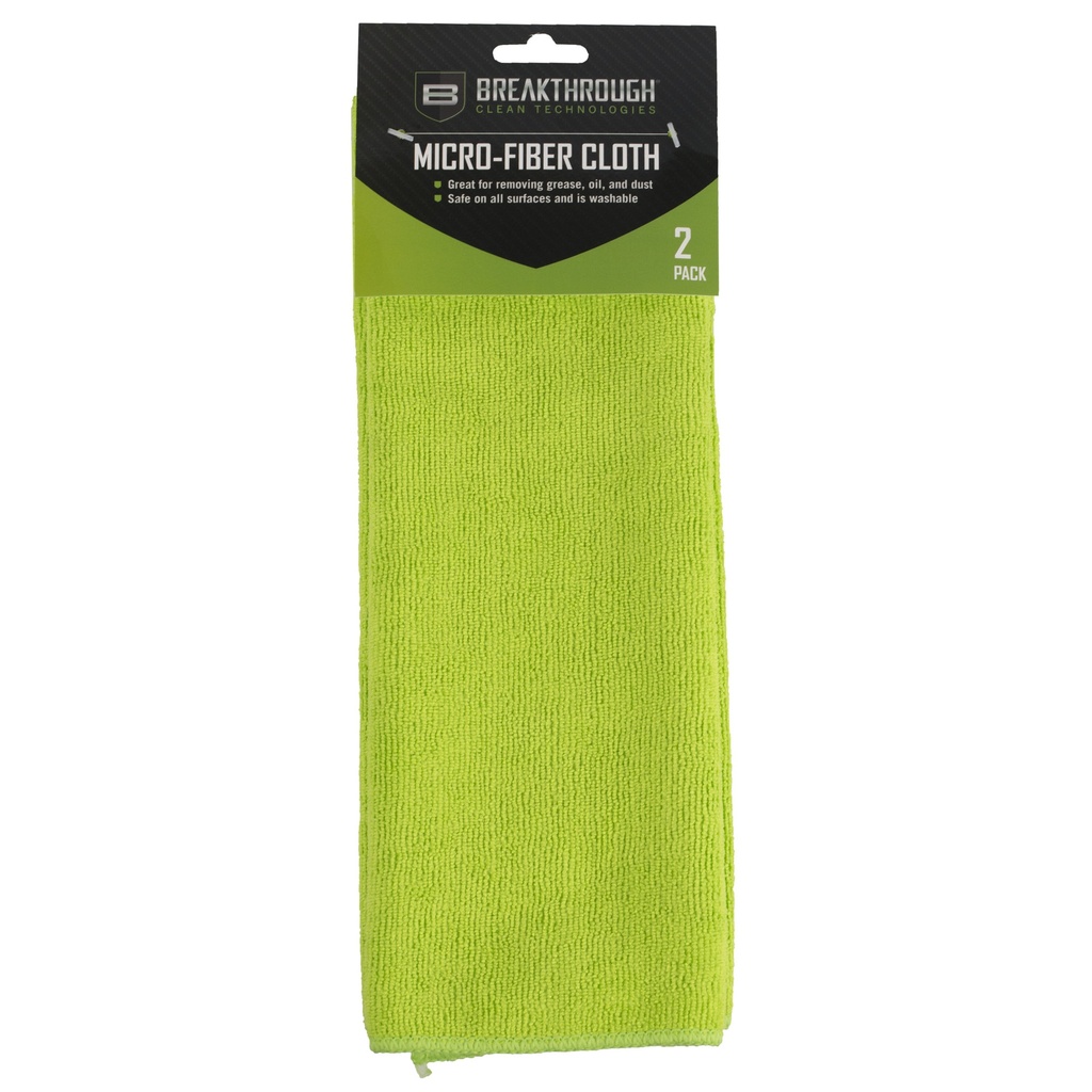 BREAKTHRU MICROFIBER TOWEL 2PK GR