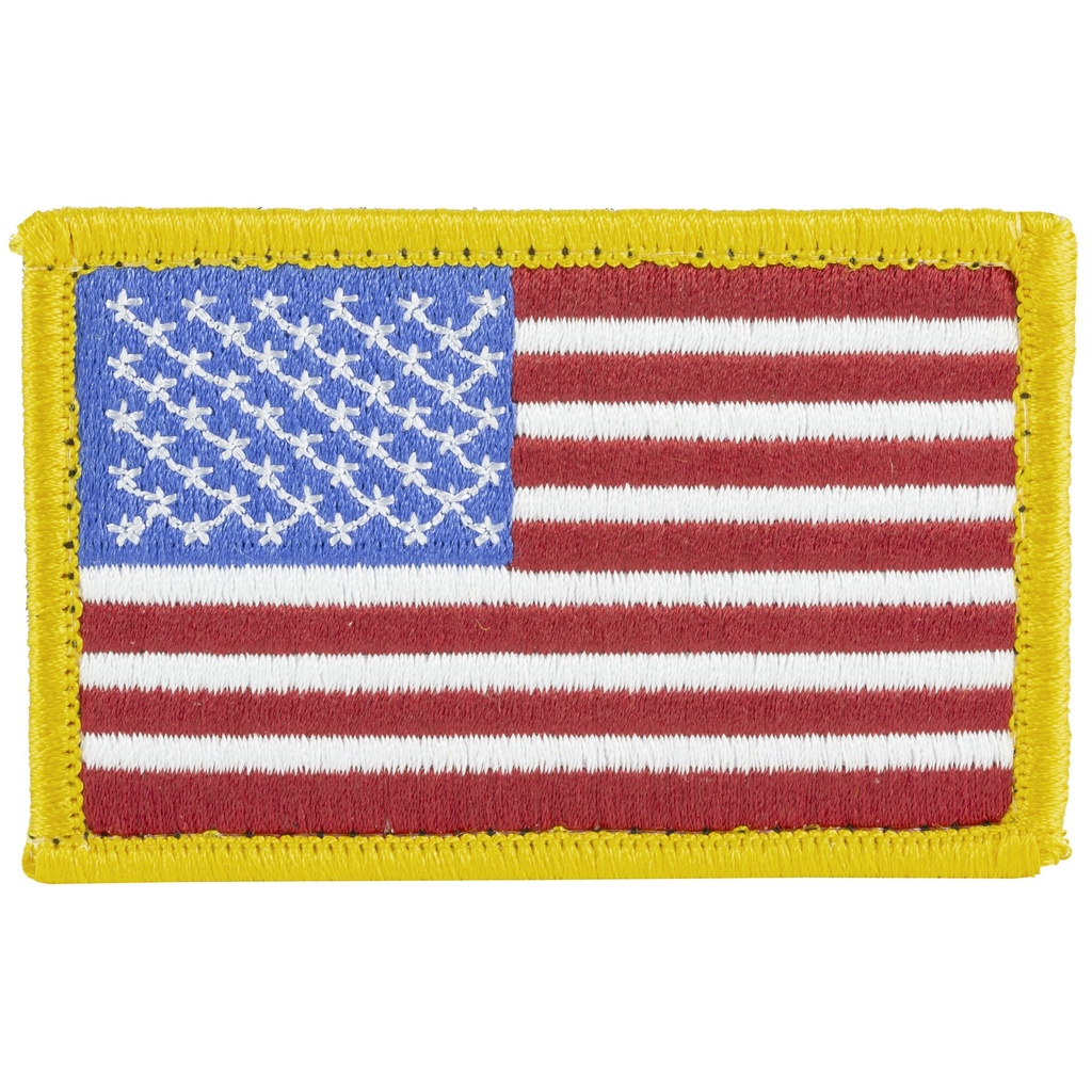 BH PATCH AMERICAN FLAG W/H&L R/W/B