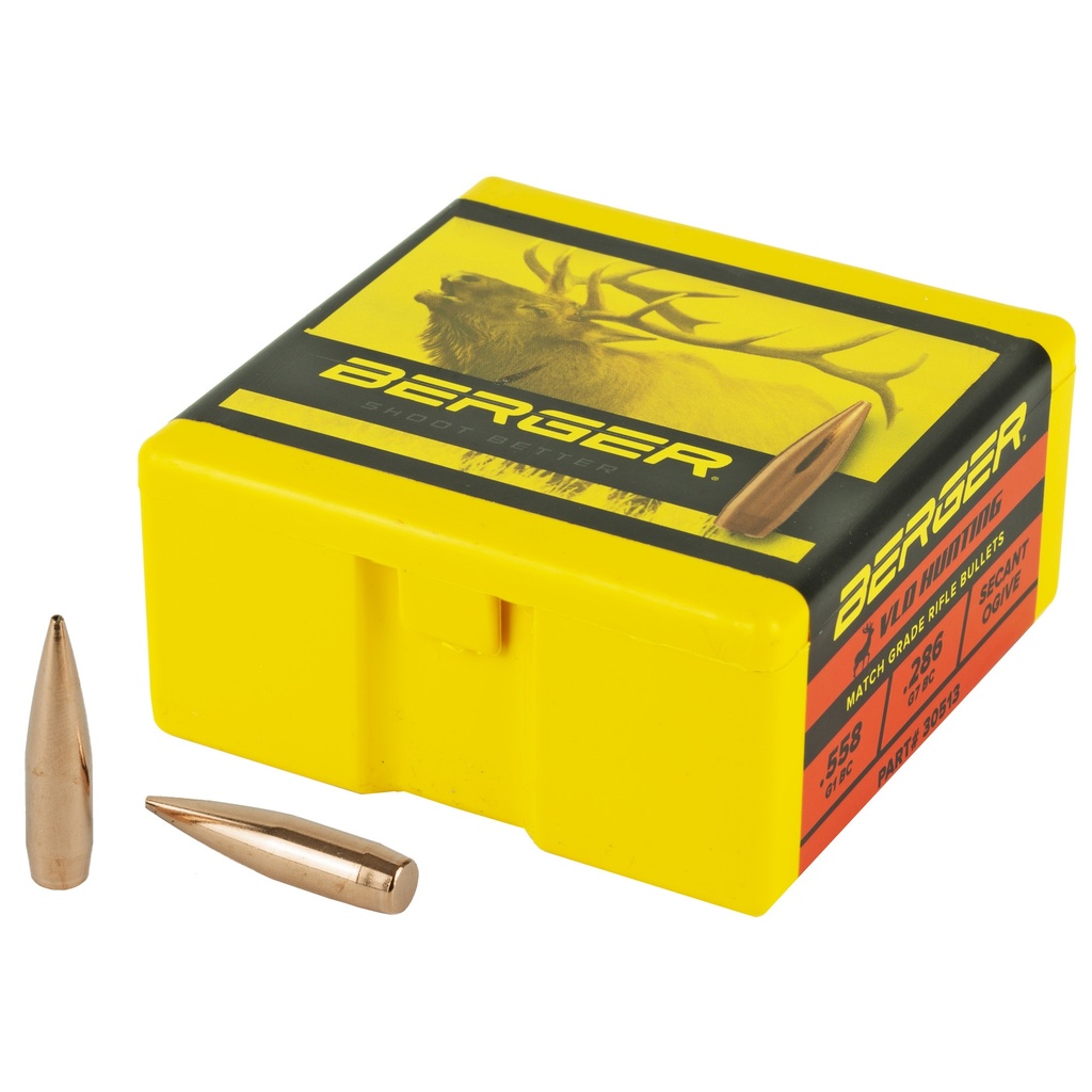 BERGER .308 185G HUNT VLD 100CT