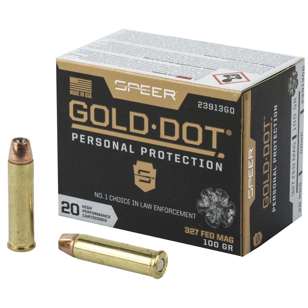 SPR GOLD DOT 327FED 100GR HP 20/200