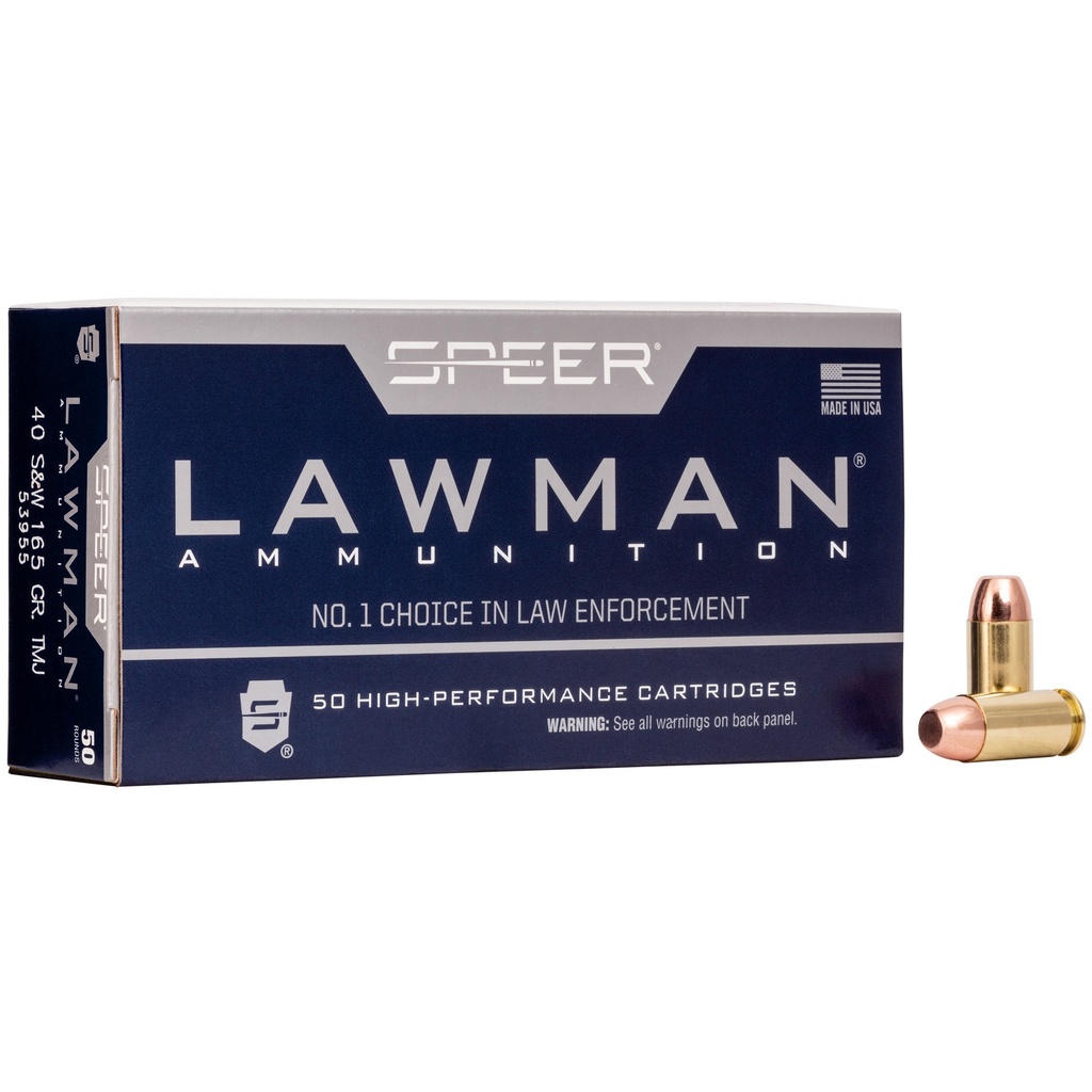 SPR LAWMAN 40S&W 165GR TMJ 50/1000