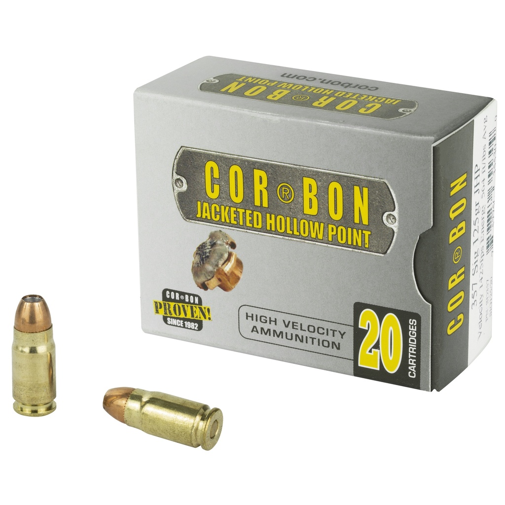 CORBON 357SIG 125GR JHP 20/500