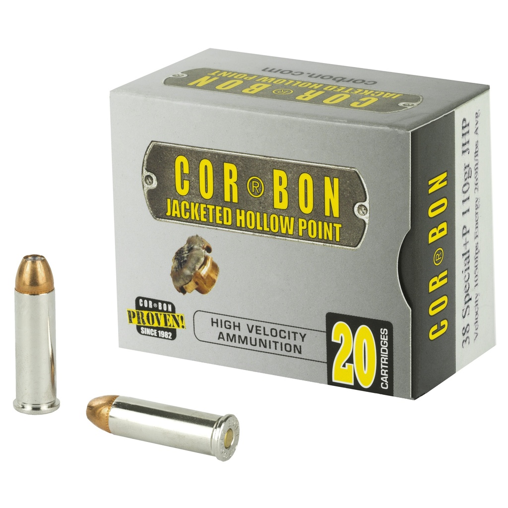 CORBON 38SPL+P 110GR JHP 20/500