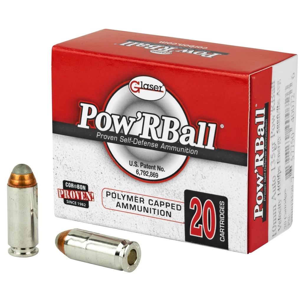 CORBON POW'RBALL 10MM 135GR 20/500