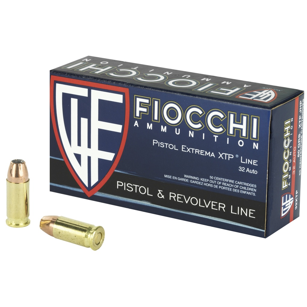 FIOCCHI 32ACP 60GR XTP 50/500