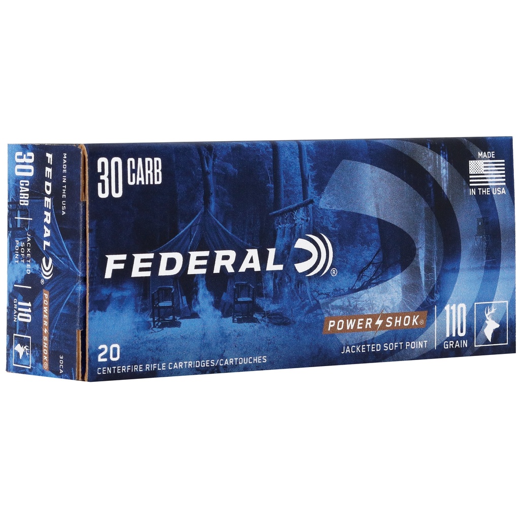 FED PWRSHK 30CARB 110GR SPRN 20/200