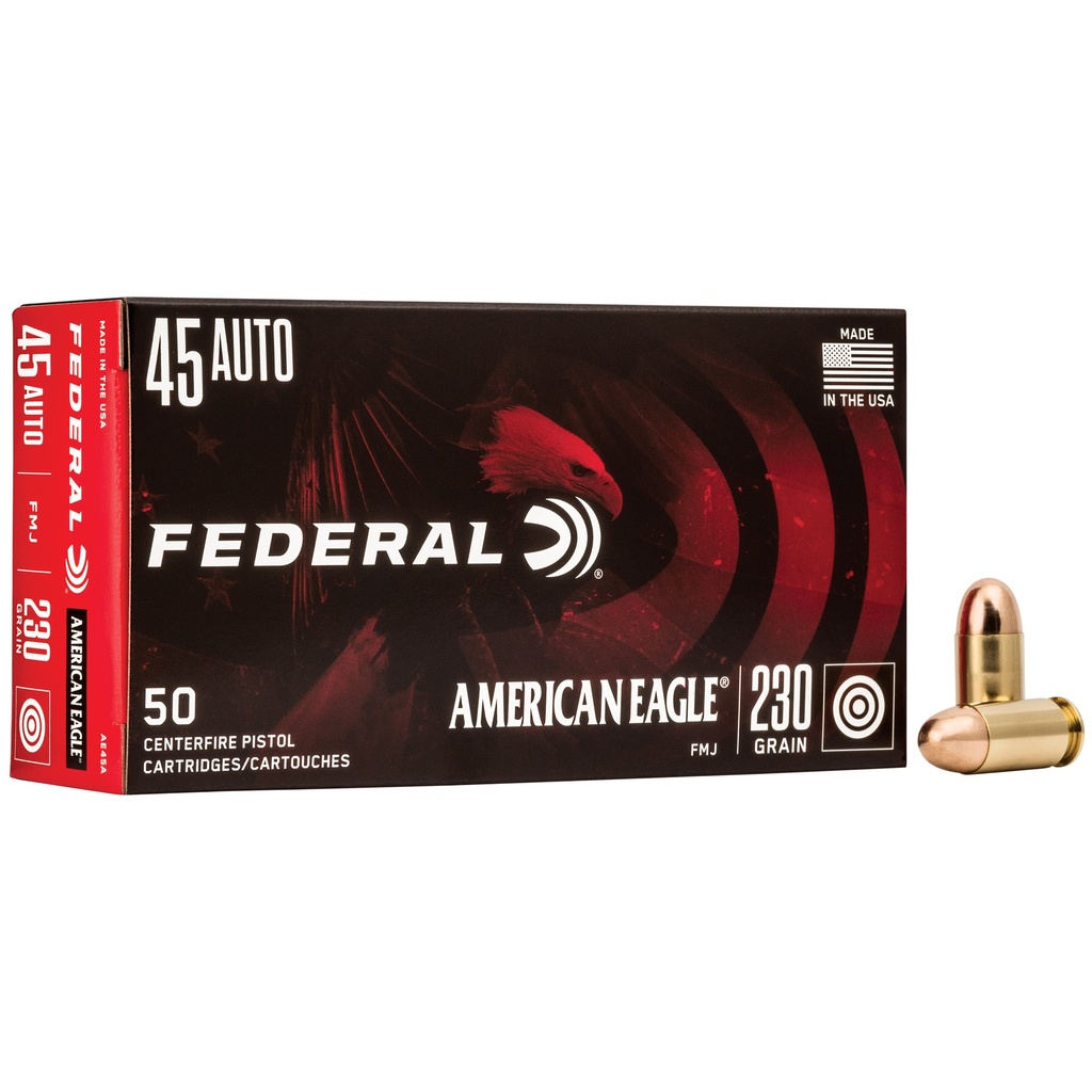 FED AM EAGLE 45ACP 230GR FMJ 50/1000