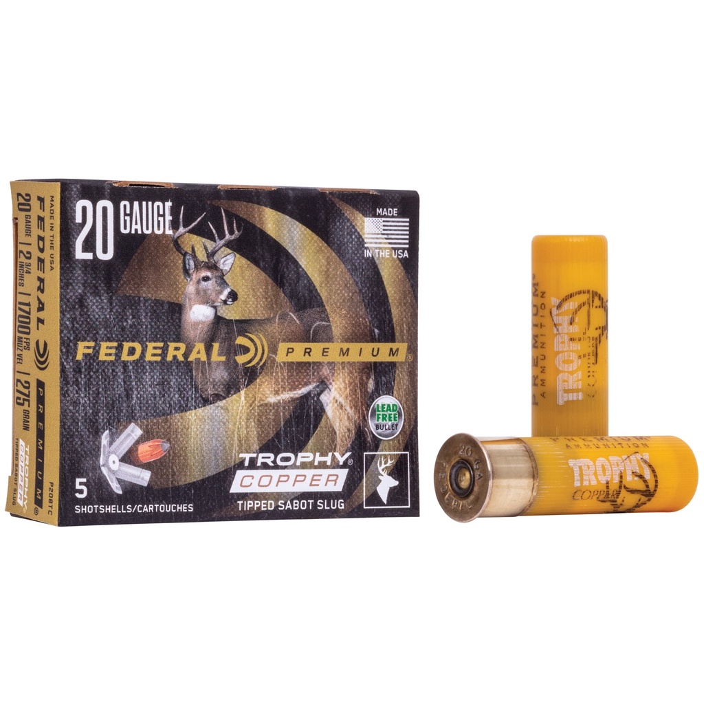 FED PRM 20GA 2.75" 275GR TC SLG 5/50