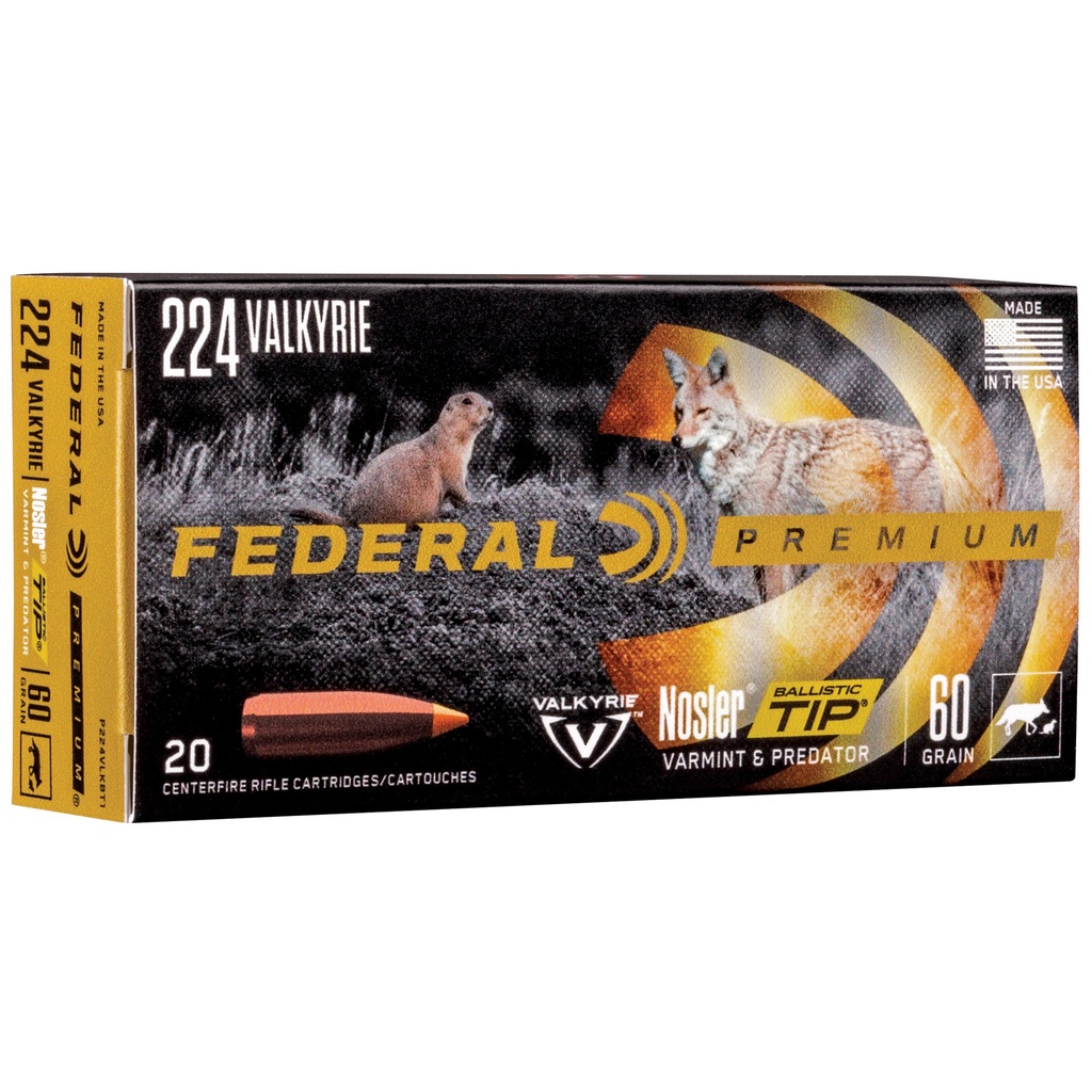 FED PRM 224VLK 60GR BLSTC TIP 20/200