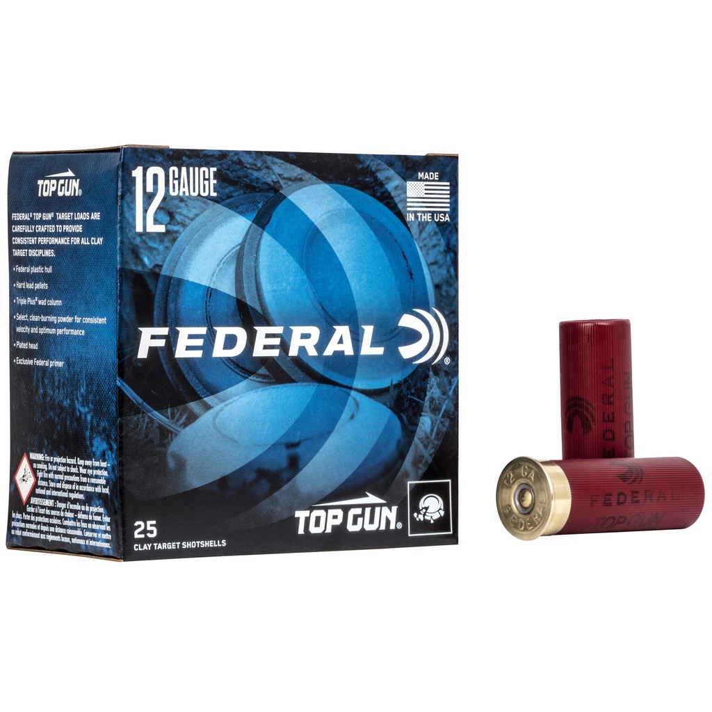 FED TOP GUN 12GA 2.75" #7.5 25/250