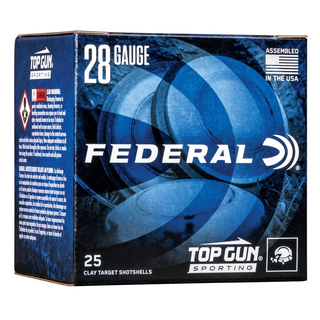 FED TOP GUN 28GA 2.75" #7.5 25/50