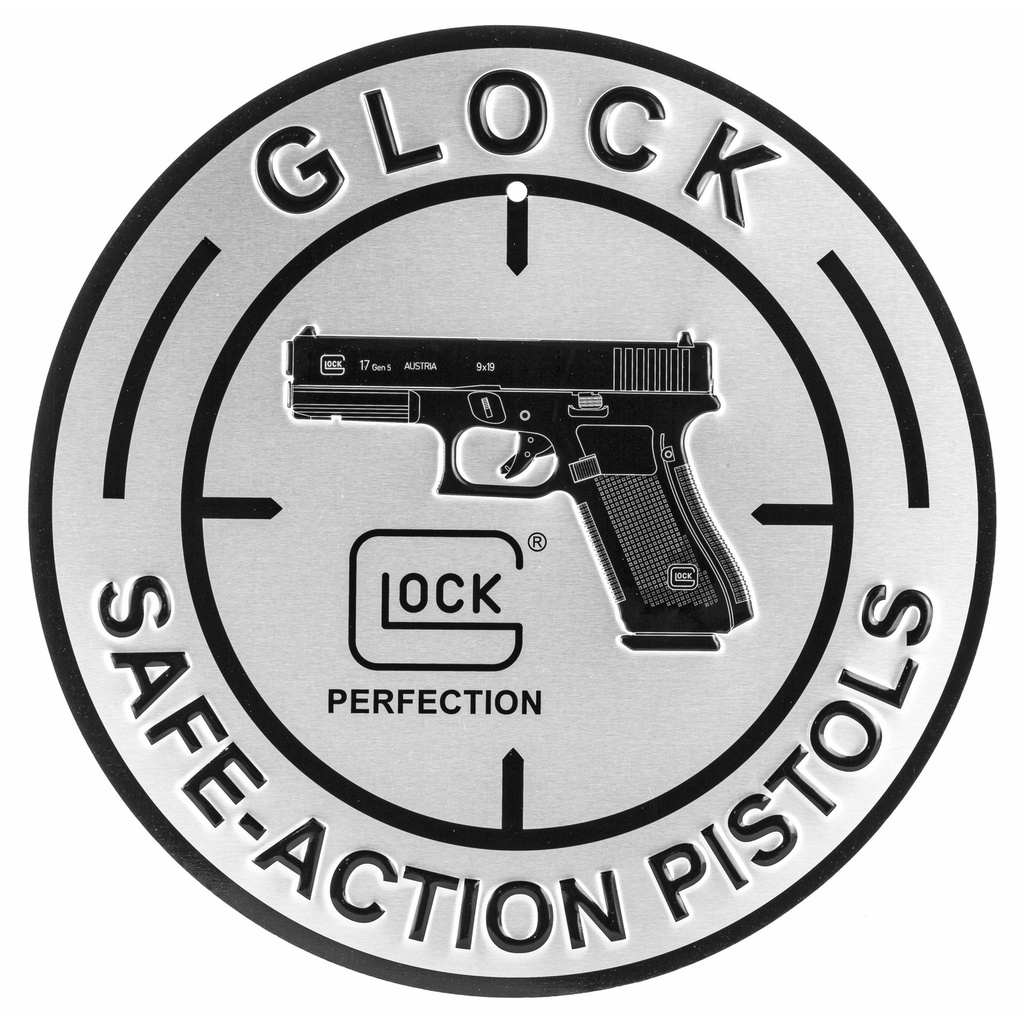GLOCK OEM SAFE ACTION SIGN ALUM