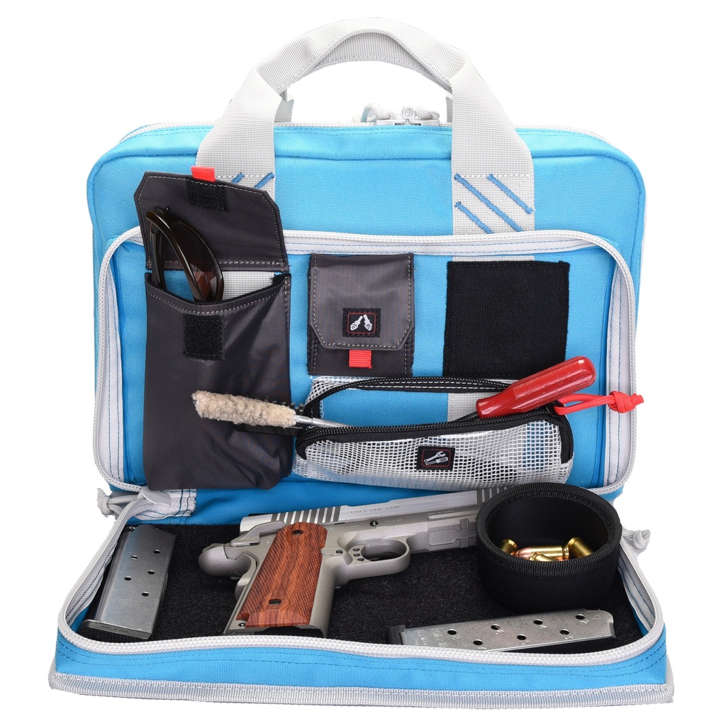 GPS QUAD PISTOL BAG ROBIN EGG BLUE