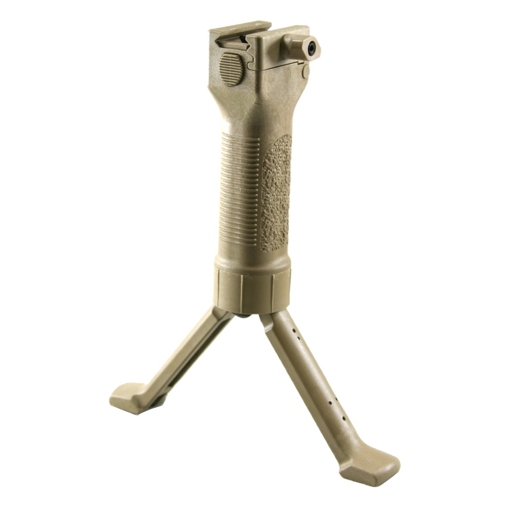 GRIP-POD MIL POLY/STL BIPOD V2 TAN