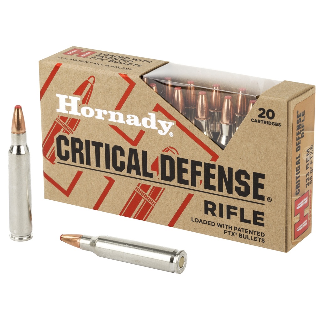 HRNDY CD 223REM 55GR FTX 20/200