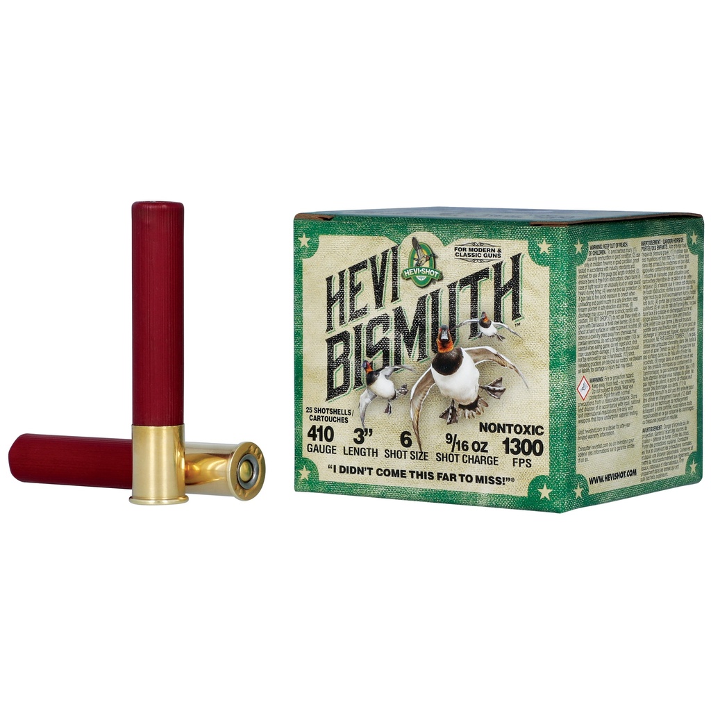 HEVI BISMUTH 410GA 3" #6 25/250