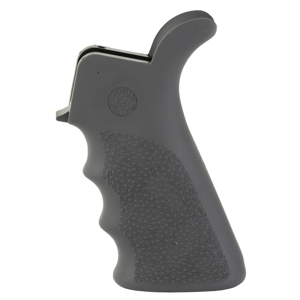 HOGUE GRIP AR15 BVRT FNGR GRV GREY