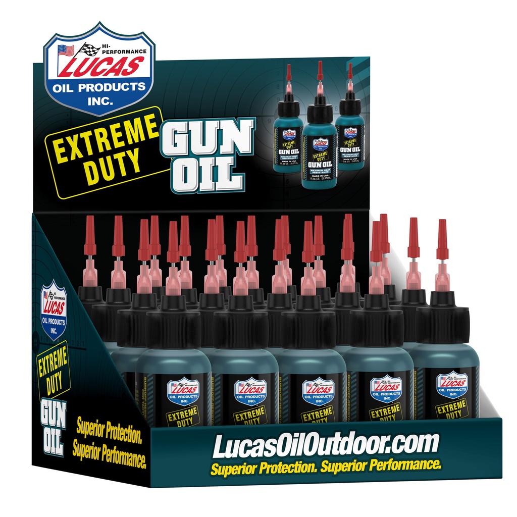 LUCAS EXT DUTY GUN OIL 1OZ 20PK