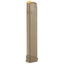 MAG GLOCK OEM 17/34 9MM 33RD FDE PKG