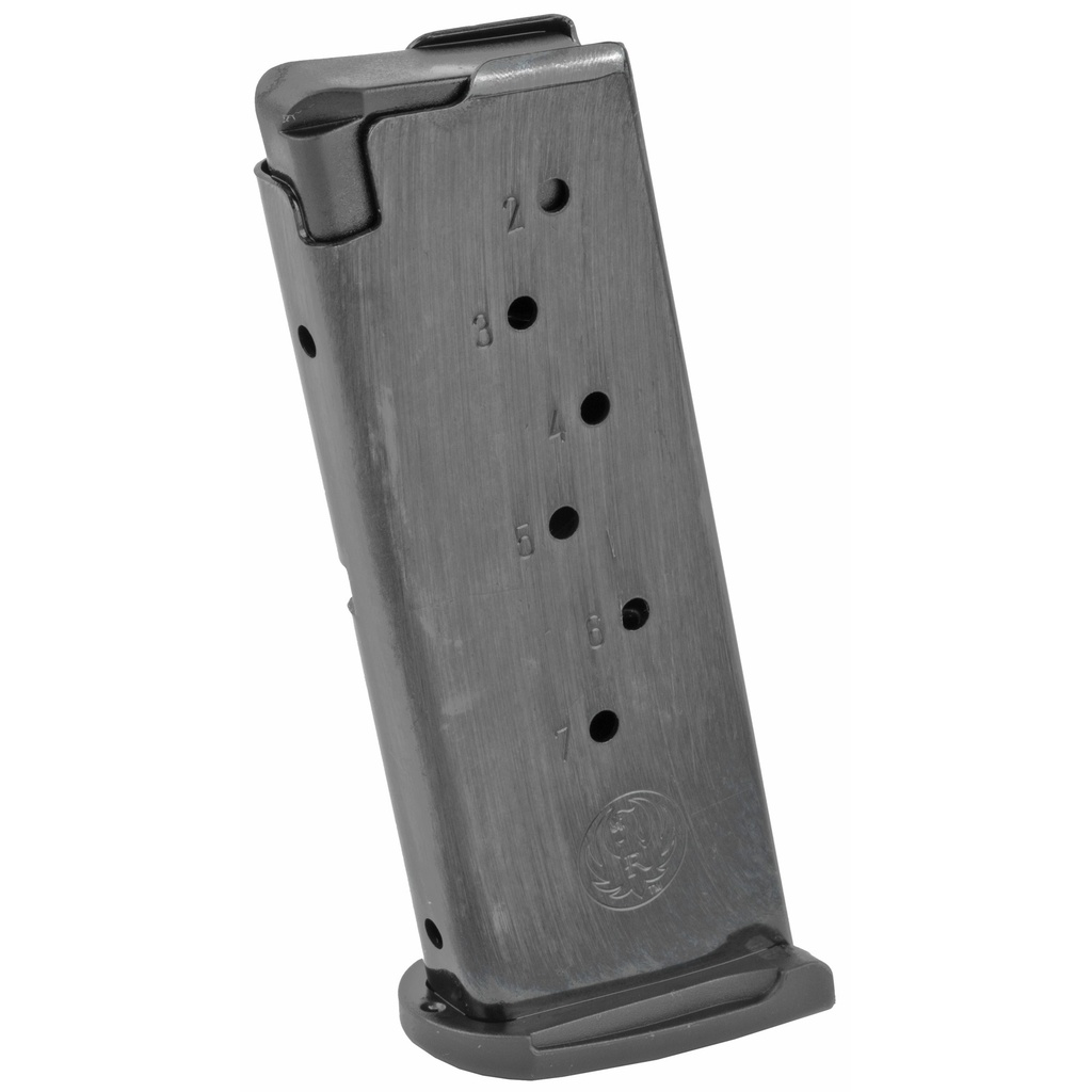 MAG RUGER LC9/EC9S 9MM 7RD BL W/EXT