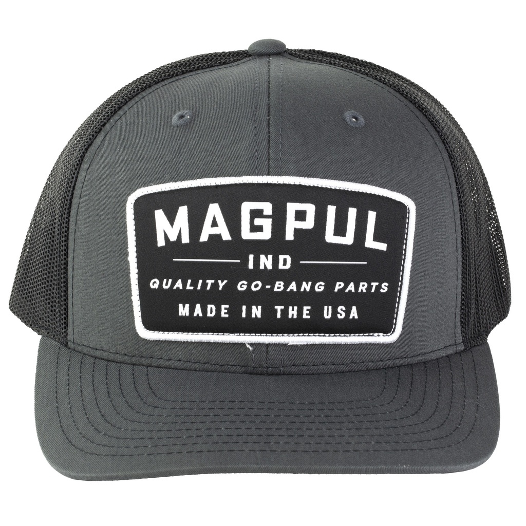 MAGPUL GO BANG TRUCKER HAT CHRCL/BLK