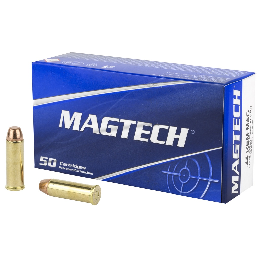 MAGTECH 44MAG 240GR FMJ FLAT 50/1000