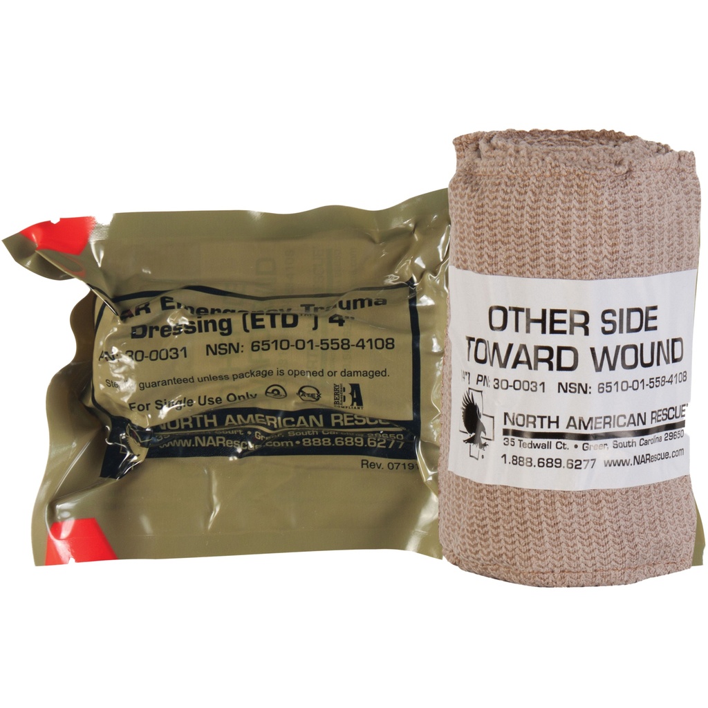 NAR DRESSING EMERGENCY TRAUMA 4"