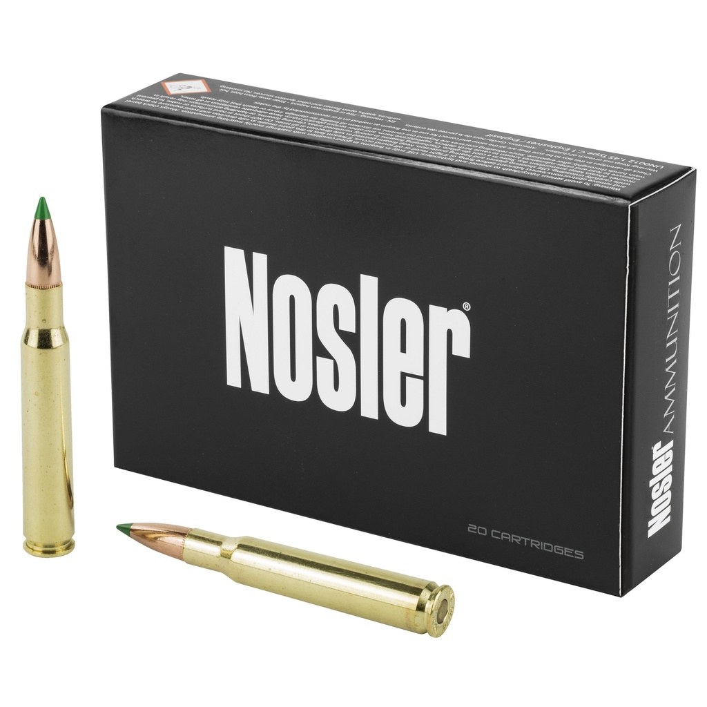 NOSLER 30-06SP 165GR BT 20/200