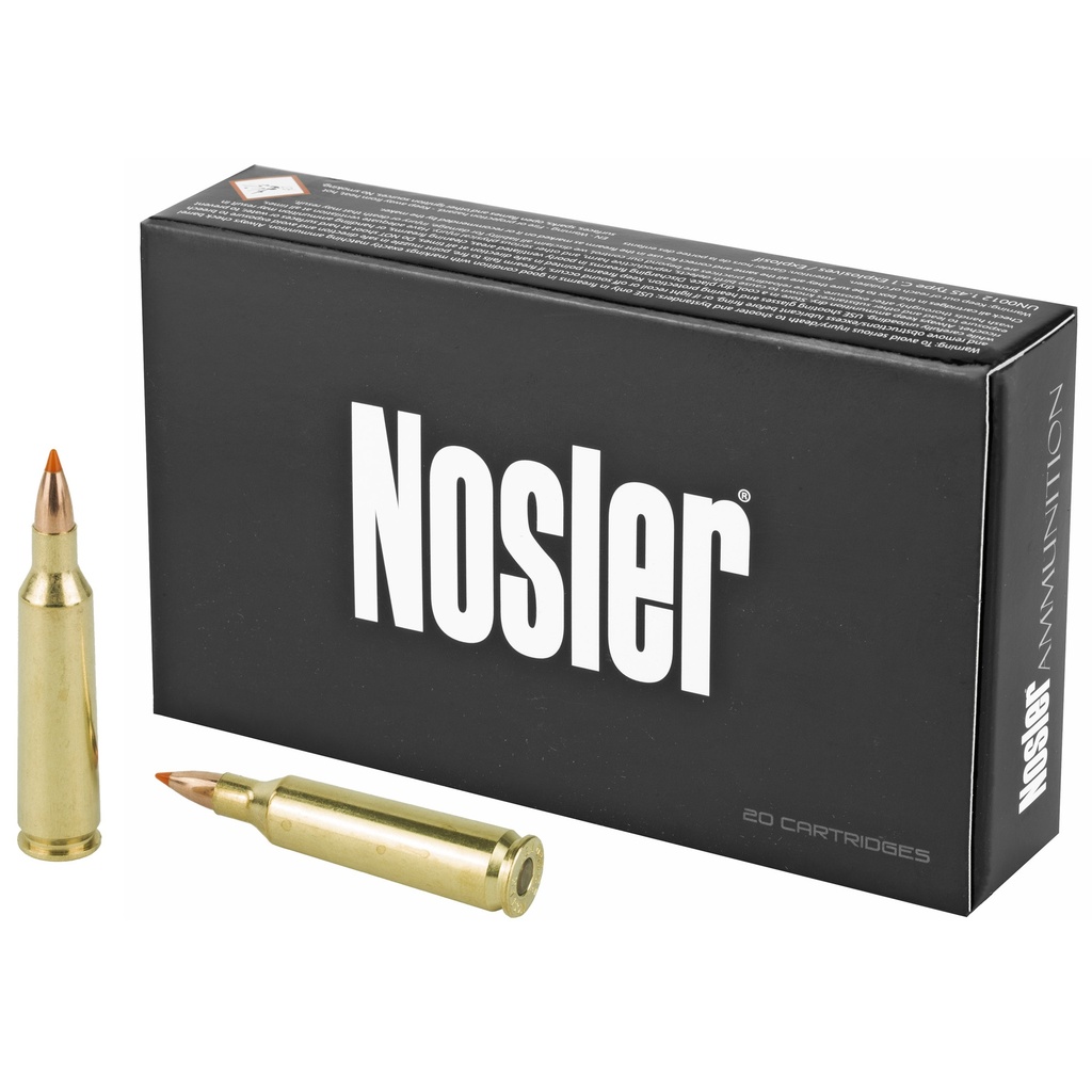 NOSLER 22-250 55GR BT 20/200