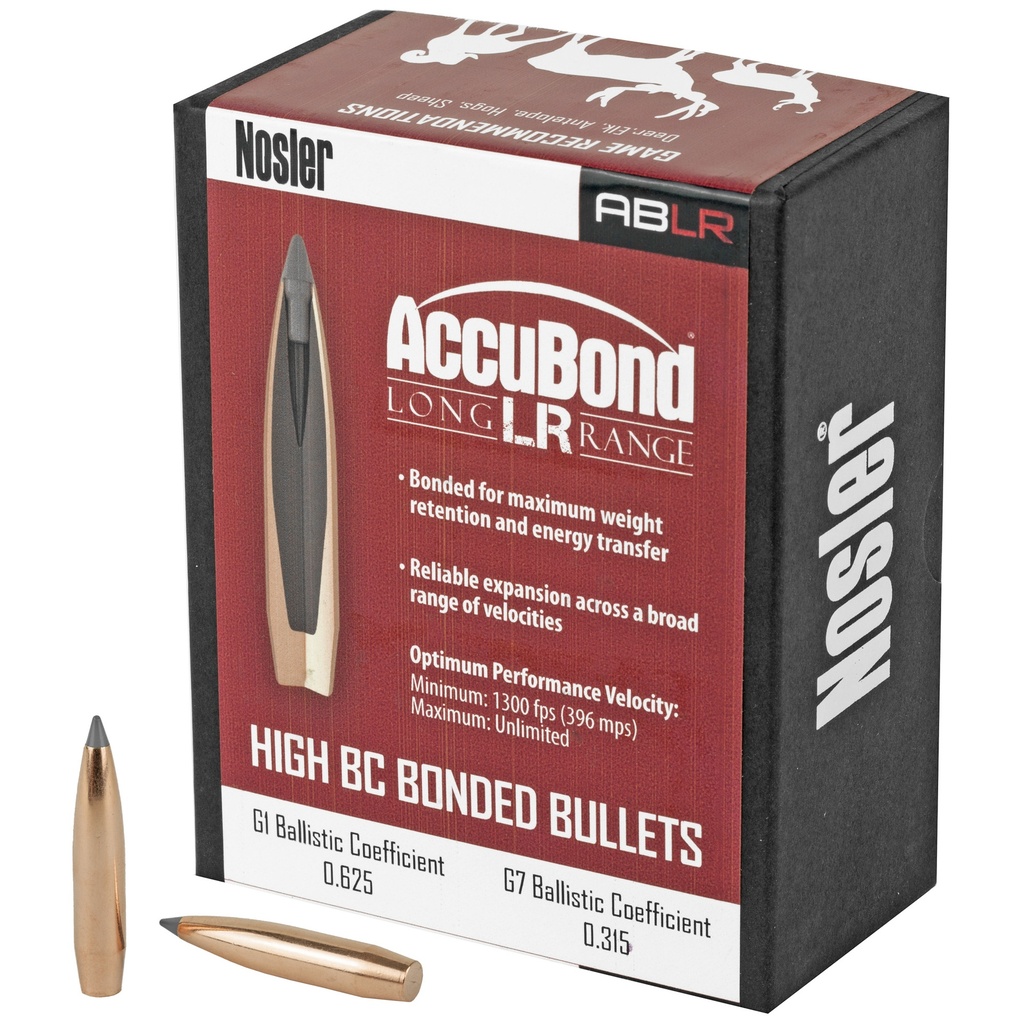 NOSLER ABLR 6.5MM 142GR SP 100CT