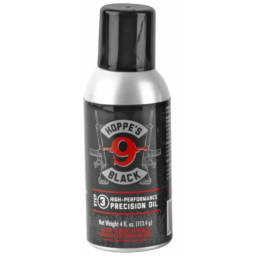 HOPPES BLACK LUBE AEROSOL 4OZ