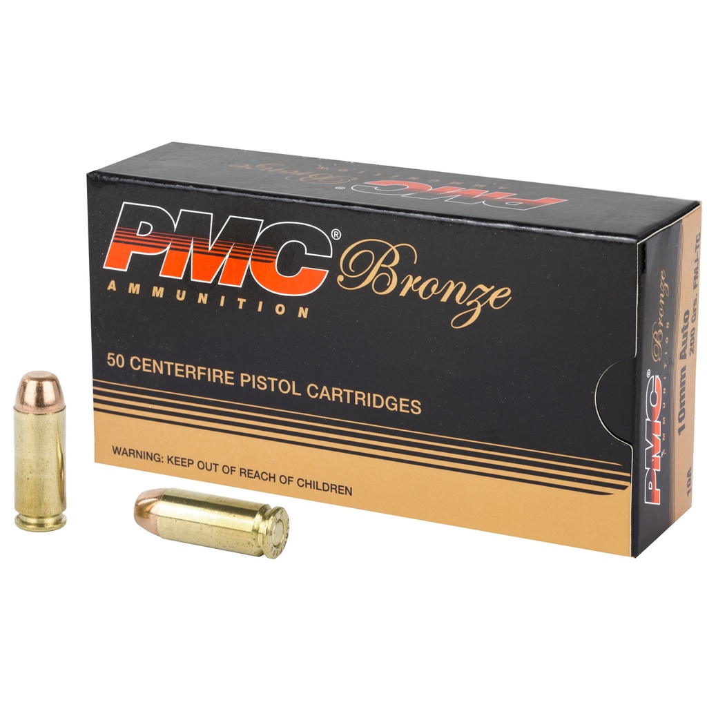 PMC BRNZ 10MM 200GR FMJ 50/1000