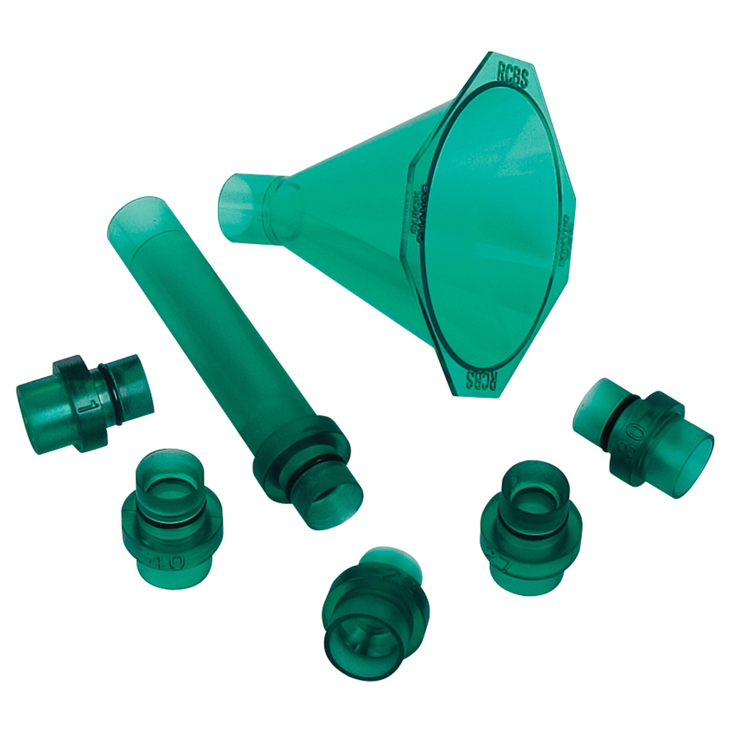 RCBS QUICK CHANGE POWDER FUNNEL KIT