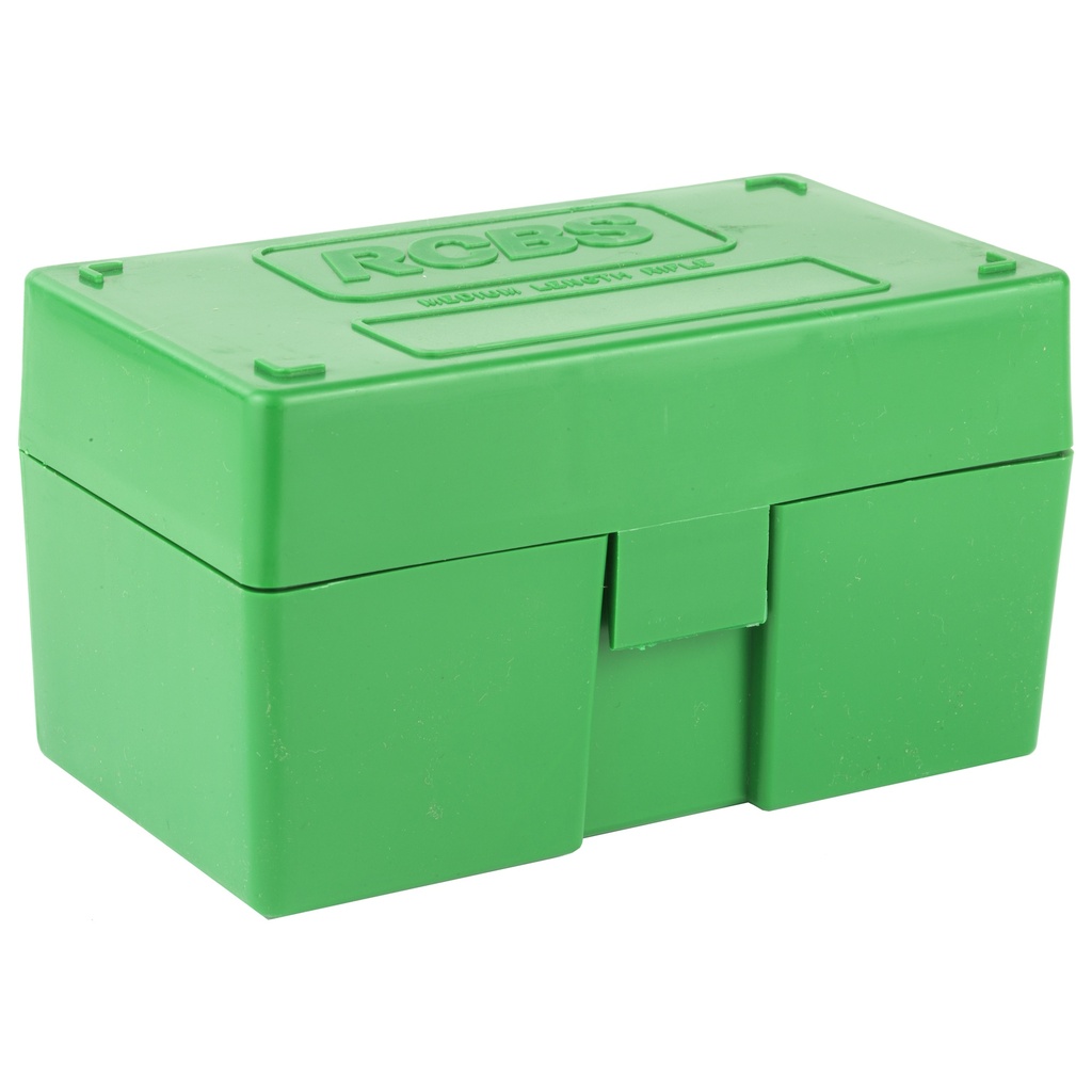 RCBS AMMO BOX MEDIUM RIFLE GREEN