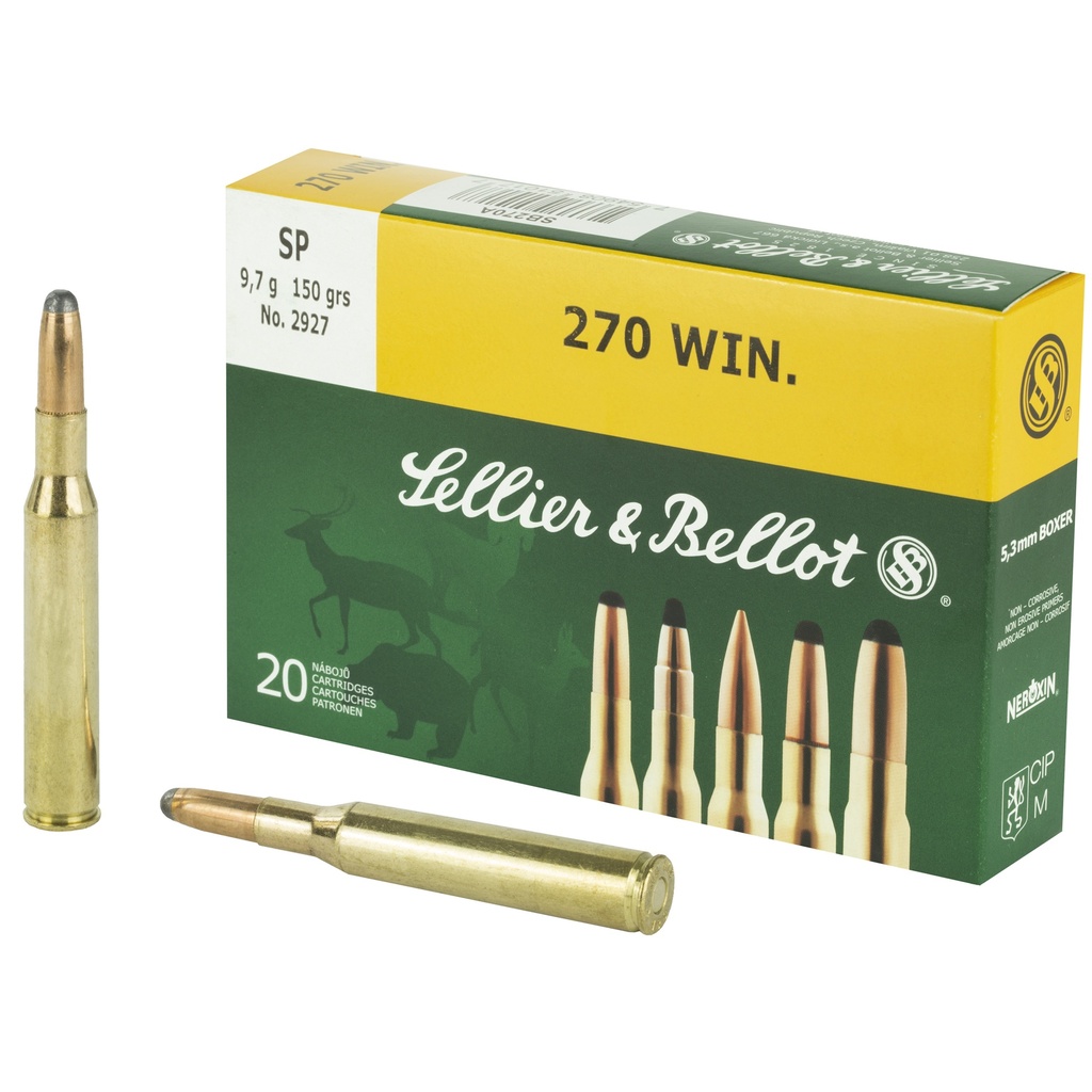 S&B 270WIN 150GR SP 20/400