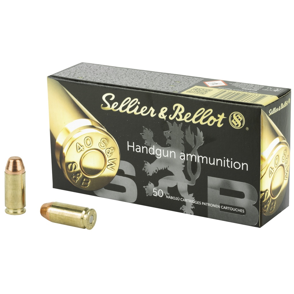 S&B 40SW 180GR FMJ 50/1000