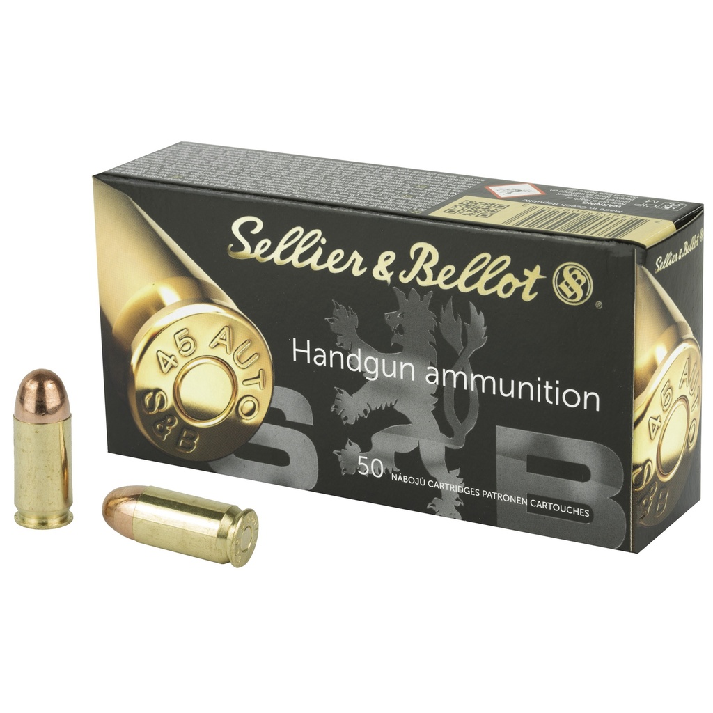 S&B 45ACP 230GR FMJ 50/1000