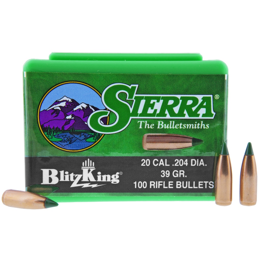 SIERRA BLITZKING .204 39GR 100CT