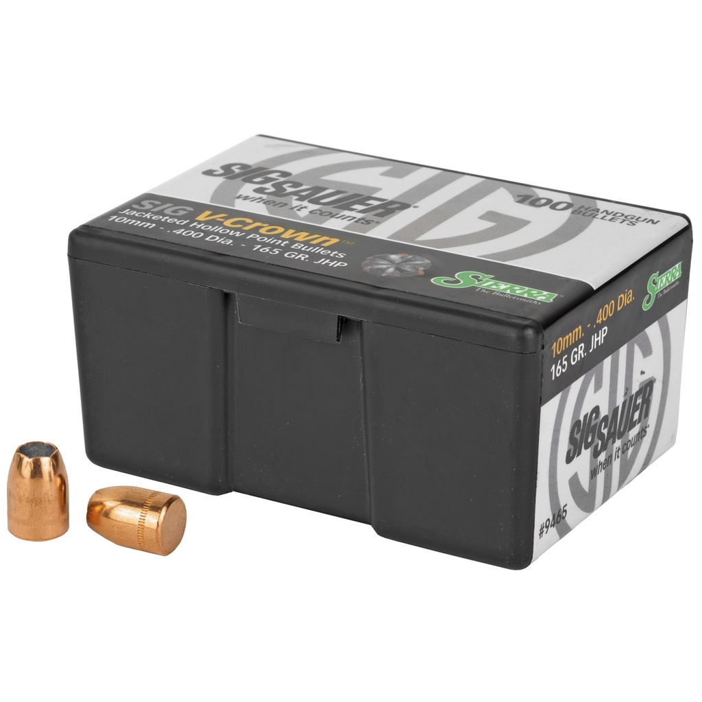 SIERRA VCROWN 10MM 165GR 100 CT